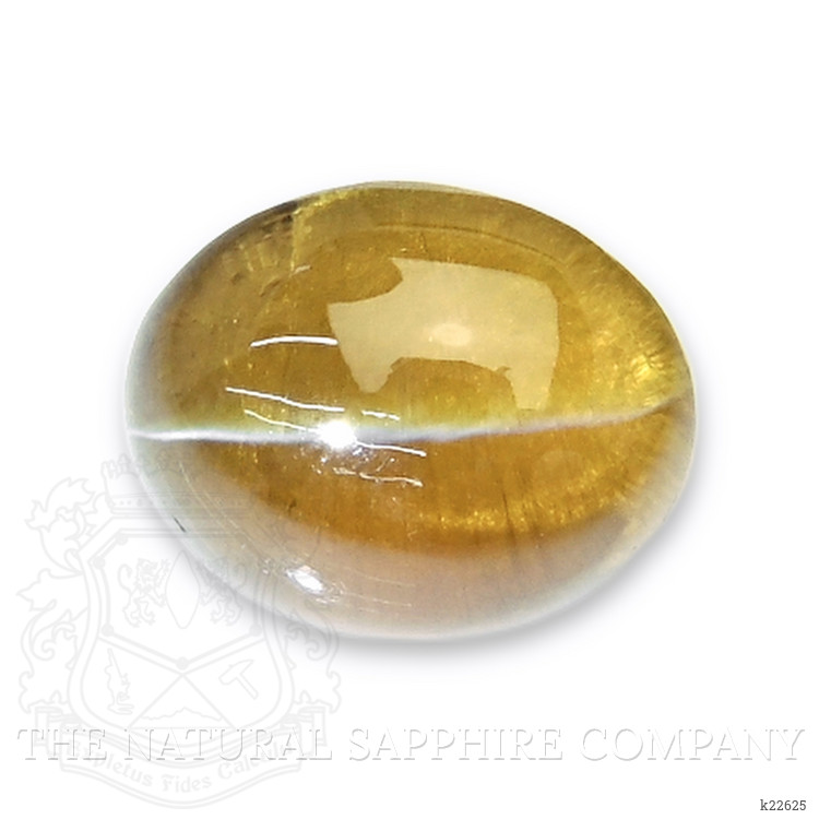2.05 Ct. Brownish Yellow Cabochon Chrysoberyl from Tanzania
