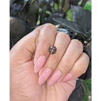 3.06 Ct. Greenish Brown Cabochon Chrysoberyl from Tanzania Life Style