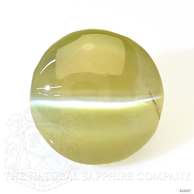 2.13 Ct. Greenish Yellow Cabochon Chrysoberyl from Tanzania