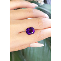 4.77 Ct. Amethyst from Brazil Life Style