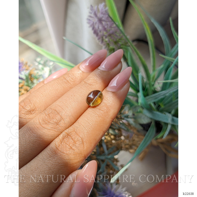 3.65 Ct. Cabochon Chrysoberyl from Tanzania