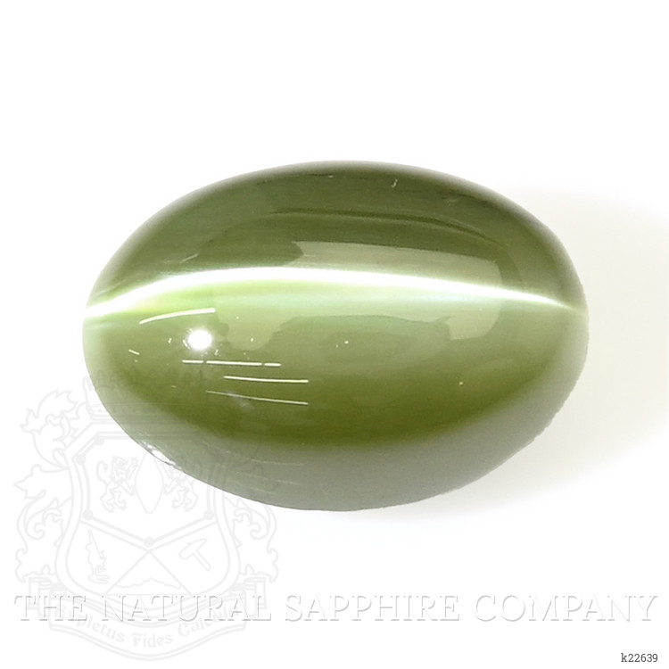 1.78 Ct. Green Cabochon Chrysoberyl from Tanzania