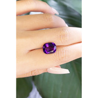 4.79 Ct. Amethyst from Brazil Life Style