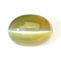 2.14 Ct. Yellowish Green Cabochon Chrysoberyl from Tanzania Video
