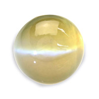 1.65 Ct. Greenish Brown Cabochon Chrysoberyl from Tanzania Video