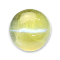 1.93 Ct. Yellowish Green Cabochon Chrysoberyl from Tanzania Video