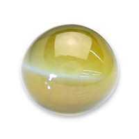 3.62 Ct. Yellowish Green Cabochon Chrysoberyl from Tanzania Video