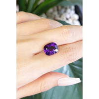 4.79 Ct. Amethyst from Brazil Life Style