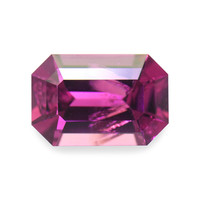 0.62 Ct.Tw. Emerald Cut Rhodolite Garnet