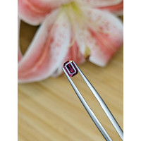 0.62 Ct. Rhodolite Garnet from Ceylon (Sri Lanka) Life Style