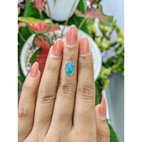 2.43 Ct. Cabochon Jelly Opal from Brazil Life Style
