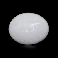 1.74 Ct. Cabochon White Opal from Brazil Video