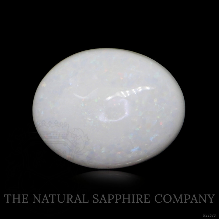 1.74 Ct. Cabochon White Opal from Brazil