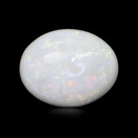 1.96 Ct. Cabochon White Opal from Brazil Video