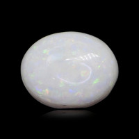 1.85 Ct. Cabochon White Opal from Brazil Video