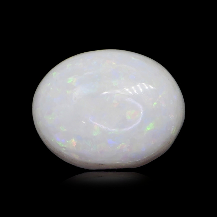 1.85 Ct. Cabochon White Opal from Brazil