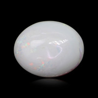 1.78 Ct. Cabochon White Opal from Brazil Video