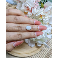 1.78 Ct. Cabochon White Opal from Brazil Life Style