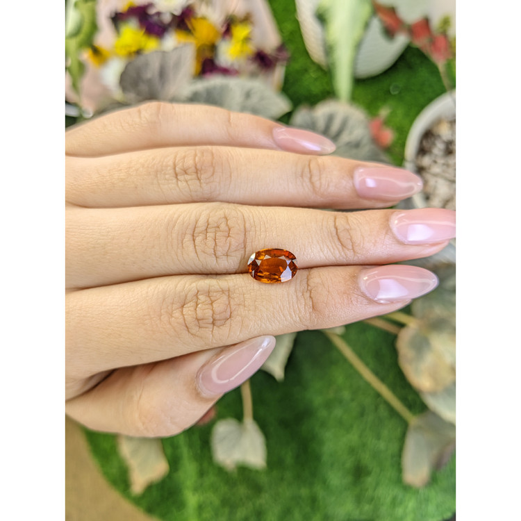 2.97 Ct. Hessonite Garnet from Madagascar