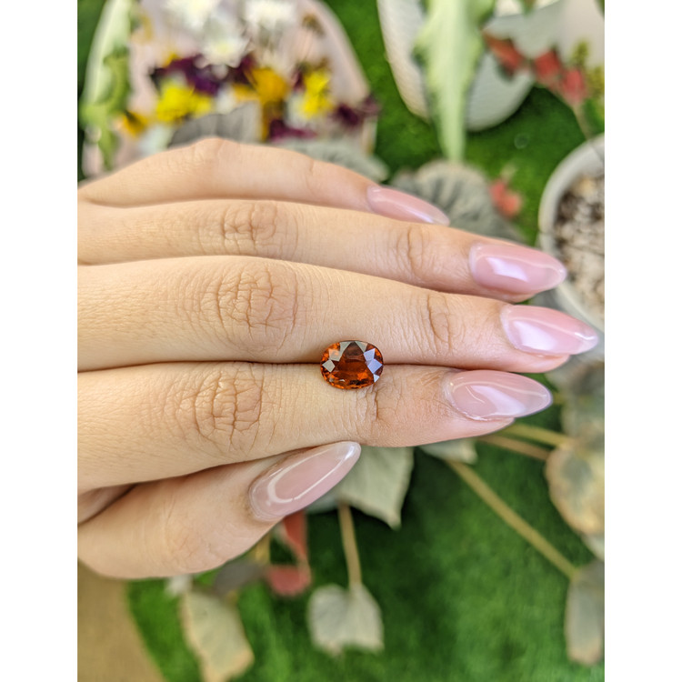 2.81 Ct. Hessonite Garnet from Madagascar