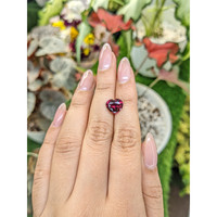 3.15 Ct. Rhodolite Garnet from Ceylon (Sri Lanka) Life Style