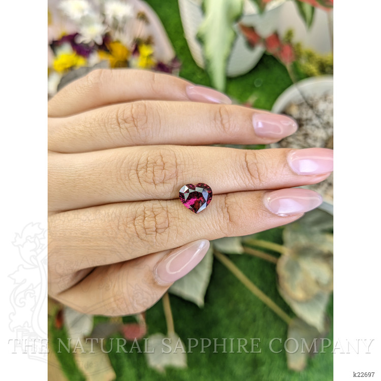 3.15 Ct. Rhodolite Garnet from Ceylon (Sri Lanka)
