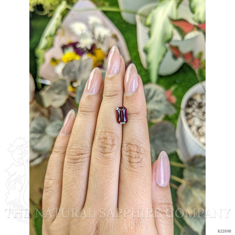 2.69 Ct. Rhodolite Garnet from Ceylon (Sri Lanka)