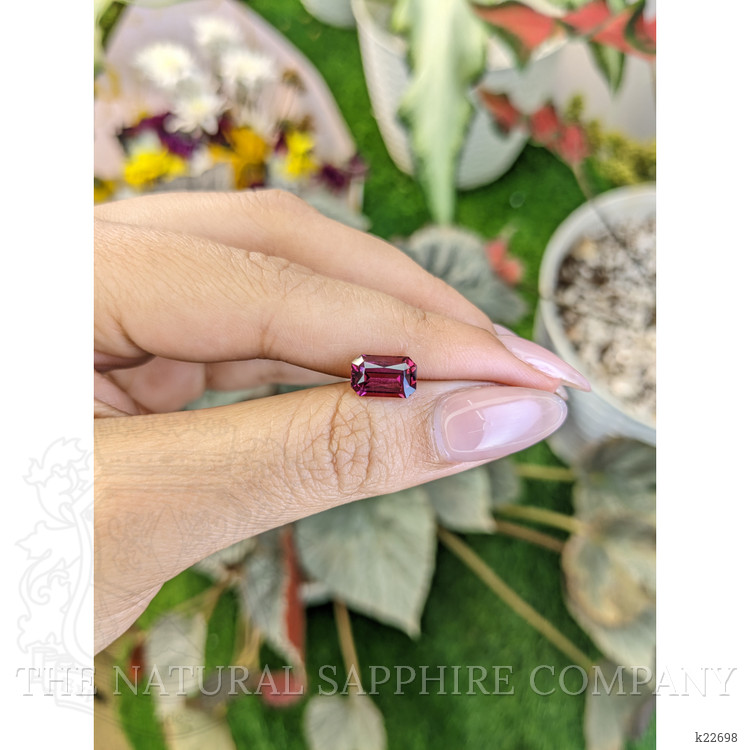 2.69 Ct. Rhodolite Garnet from Ceylon (Sri Lanka)