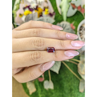 2.69 Ct. Rhodolite Garnet from Ceylon (Sri Lanka) Life Style