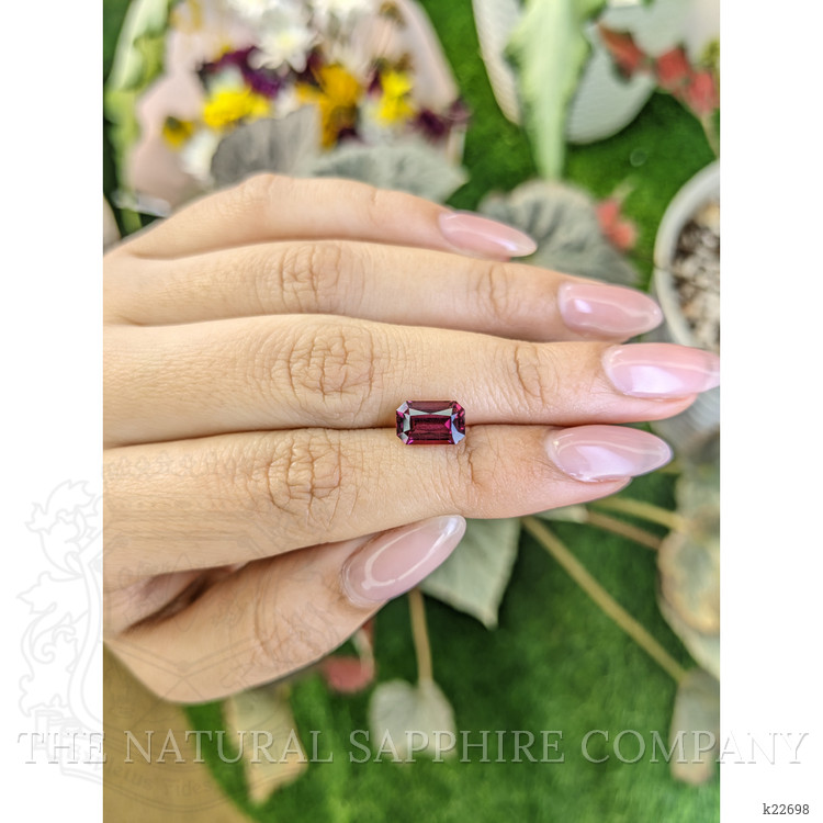 2.69 Ct. Rhodolite Garnet from Ceylon (Sri Lanka)
