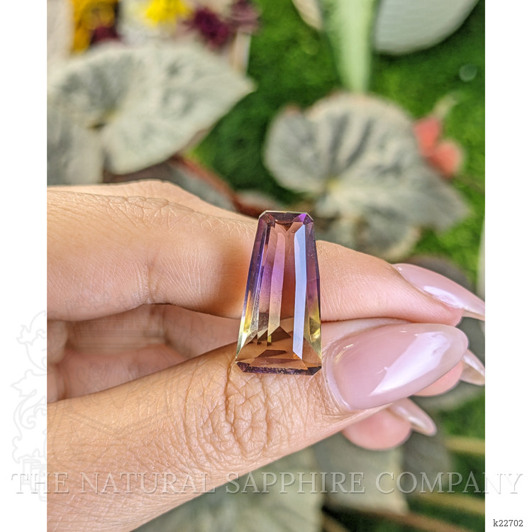 13.24 Ct. Ametrine from Ceylon (Sri Lanka)