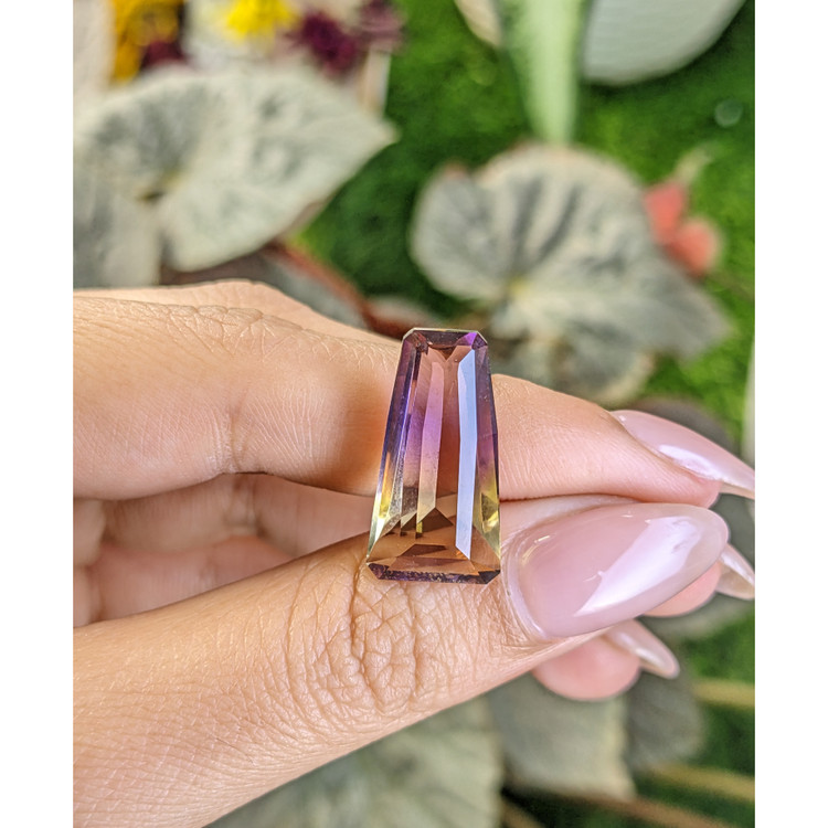 13.24 Ct. Ametrine from Ceylon (Sri Lanka)