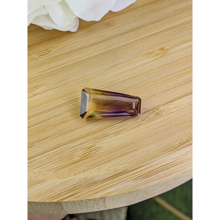 13.24 Ct. Ametrine from Ceylon (Sri Lanka)