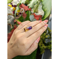 9.02 Ct. Ametrine from Ceylon (Sri Lanka) Life Style