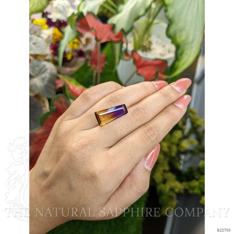 9.02 Ct. Ametrine from Ceylon (Sri Lanka)