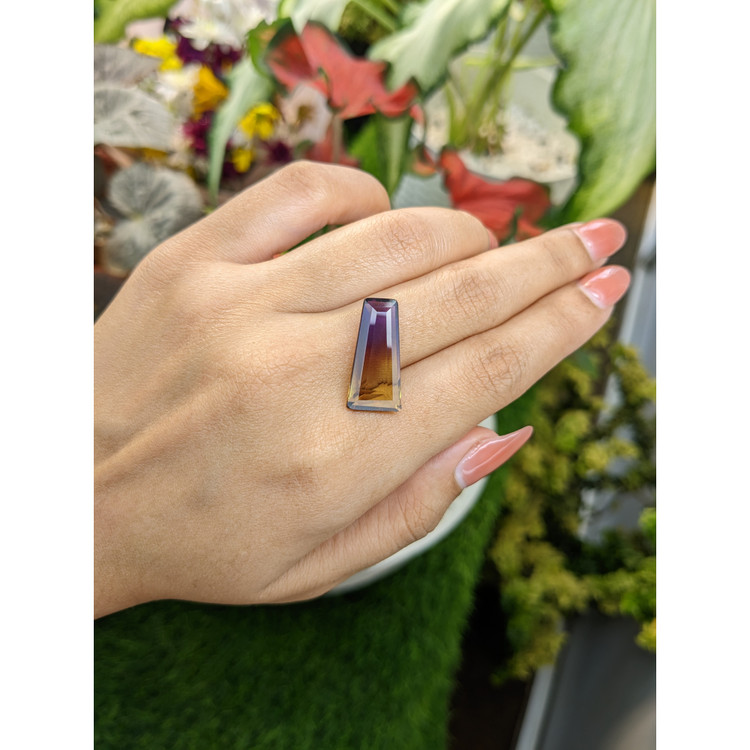 9.02 Ct. Ametrine from Ceylon (Sri Lanka)