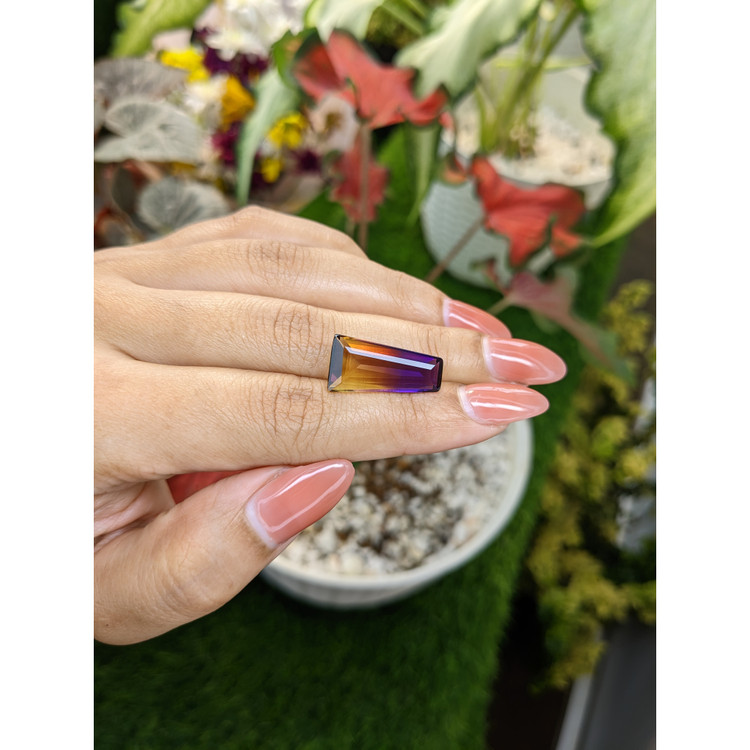 9.02 Ct. Ametrine from Ceylon (Sri Lanka)