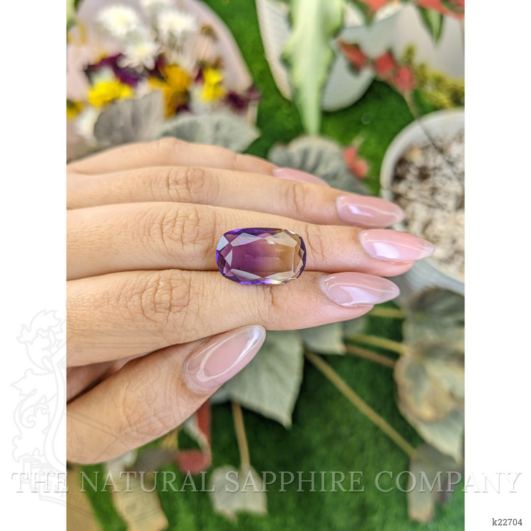 9.79 Ct. Ametrine from Ceylon (Sri Lanka)