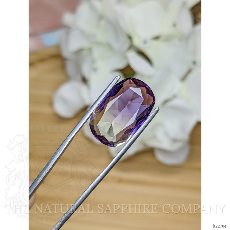 9.79 Ct. Ametrine from Ceylon (Sri Lanka)