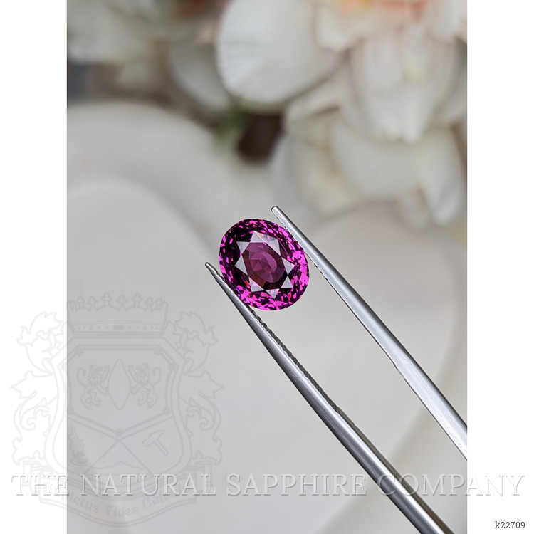 4.03 Ct. Rhodolite Garnet from Ceylon (Sri Lanka)