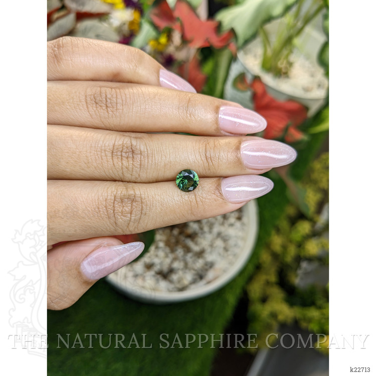 1.21 Ct. Green Tourmaline from Ceylon (Sri Lanka)