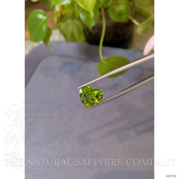 8.66 Ct. Yellowish Green Peridot from Afghanistan