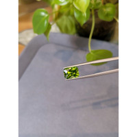 3.69 Ct. Yellowish Green Peridot from Afghanistan Life Style