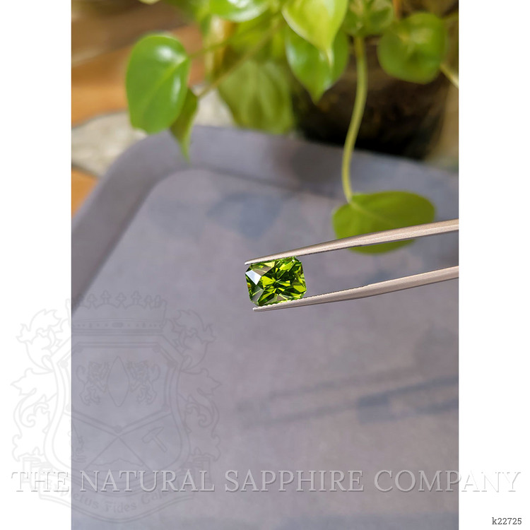 3.69 Ct. Yellowish Green Peridot from Afghanistan