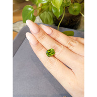 5.14 Ct. Yellowish Green Peridot from Afghanistan Life Style