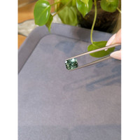 4.35 Ct. Bluish Green Tourmaline from Nigeria Life Style