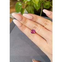 2.41 Ct. Pink Tourmaline from Mozambique Life Style