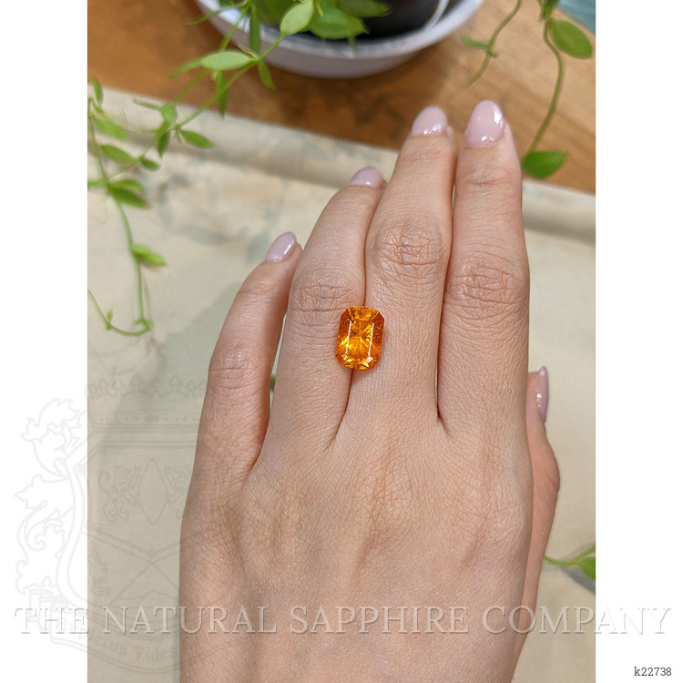 6.17 Ct. Orange Spessartite Garnet from Nigeria