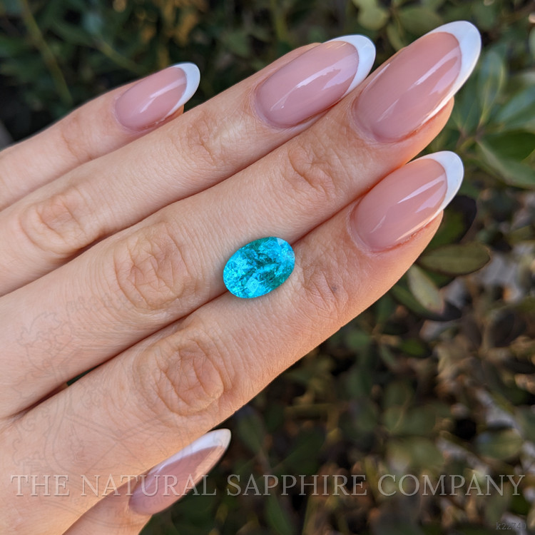 3.88 Ct. Paraiba Tourmaline from Brazil