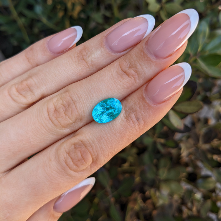 3.88 Ct. Paraiba Tourmaline from Brazil